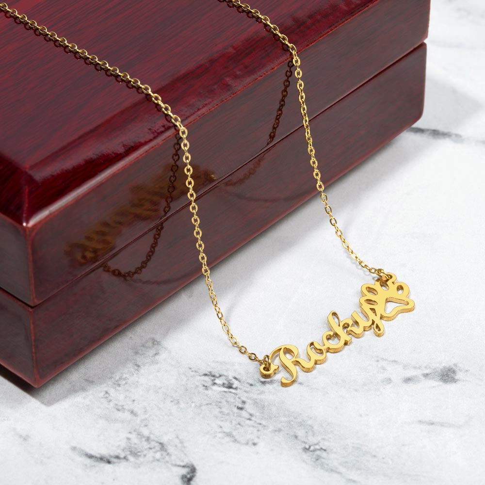 Personalized Pet Memorial Necklace